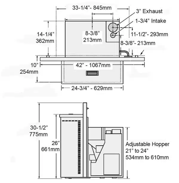 AGP Pellet Stove Insert by Lopi Stoves 108356 Emberstone Chimney Solutions Asheville