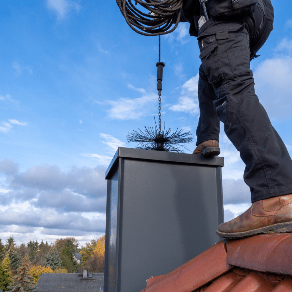 chimney sweeping