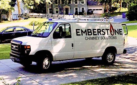 Chimney Repairs emberstone truck van Emberstone Chimney Solutions Asheville